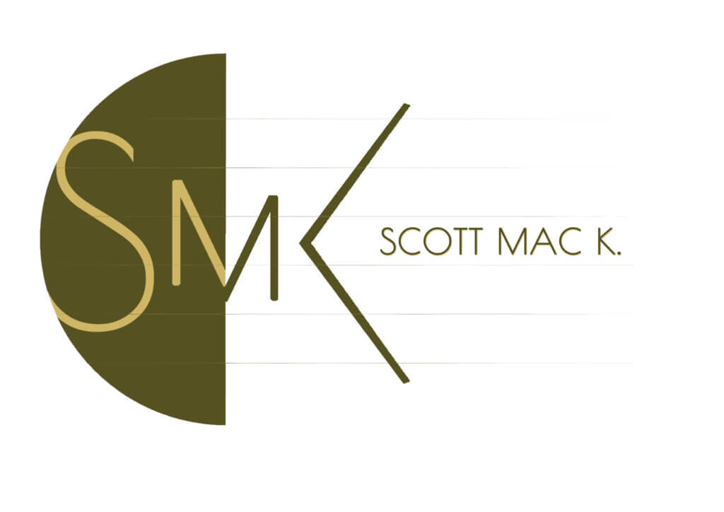 Logo de Scott Mac K, musicien, réalisé par Emporte Plume, webmaster et graphiste à Saumur