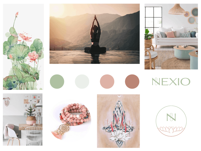 Exemple de moodboard