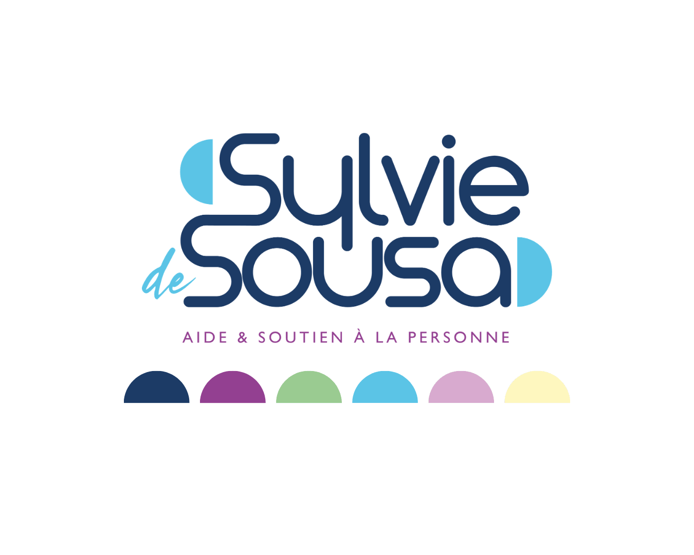 Logo et palette de Sylvie de Sousa, avec l'offre Etincelle - Identité visuelle de base pour entrepreneur